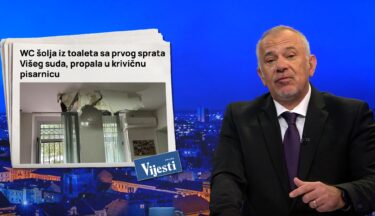 Slika od Ne može gore, ali može dolje. WC šolja propala u pisarnicu, a Crnogorci tek ‘unaprijedili efikasnost sudstva’