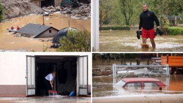 Slika od Spasioci i dalje traže nestale u BiH nakon strašne poplave; Jaka bujica pogodila i Podgoru