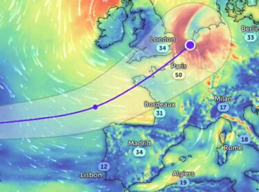 Slika od Uragan Kirk stiže u Europu, meteorolog upozorava: ‘Bit će štete i ozbiljnih posljedica’