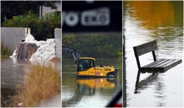 Slika od Vodeni val prijeti i hrvatskim gradovima, neki su bez obrane od poplava: ‘Pred nama je duga noć, voda će učiniti svoje‘